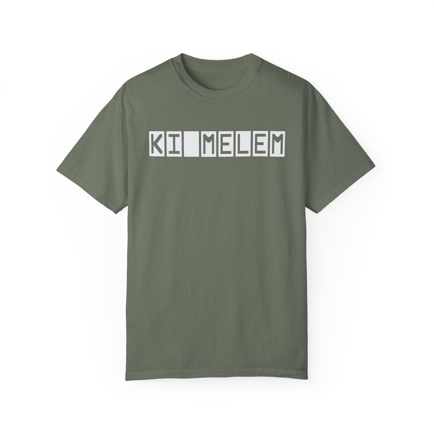 Unisex Comfort Colors® Shirt: 'Ki Melem' Funny Tee for Everyday Wear, Haitian Sayings TShirt