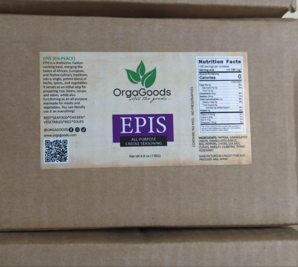 12-Pack Orgagoods Epis Creole Seasoning