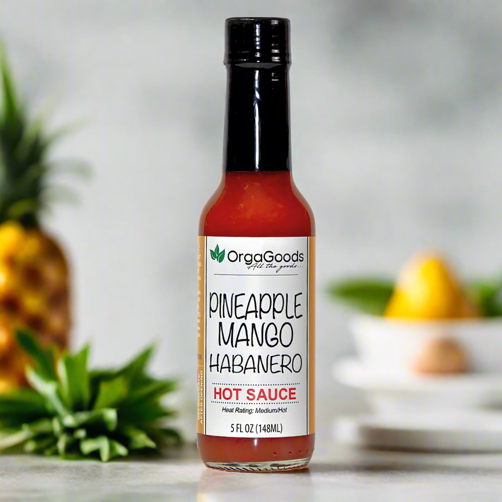 Orgagoods' Pineapple Mango Hot Sauce 5oz