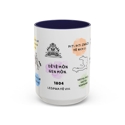 Inspirational Haitian Creole Quotes Mug 15oz