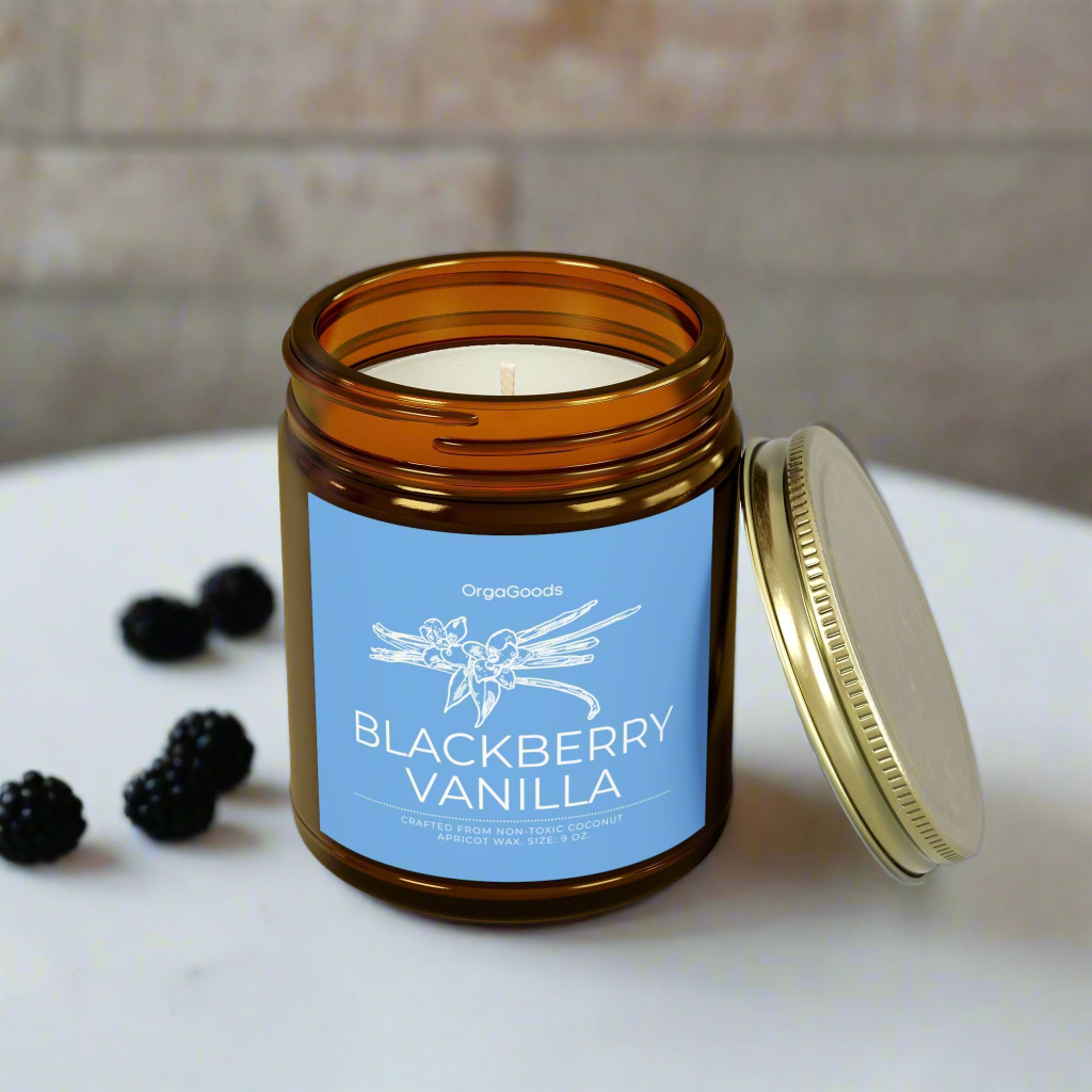 Blackberry Vanilla Candle – Sweet, Cozy Vibes in a Jar